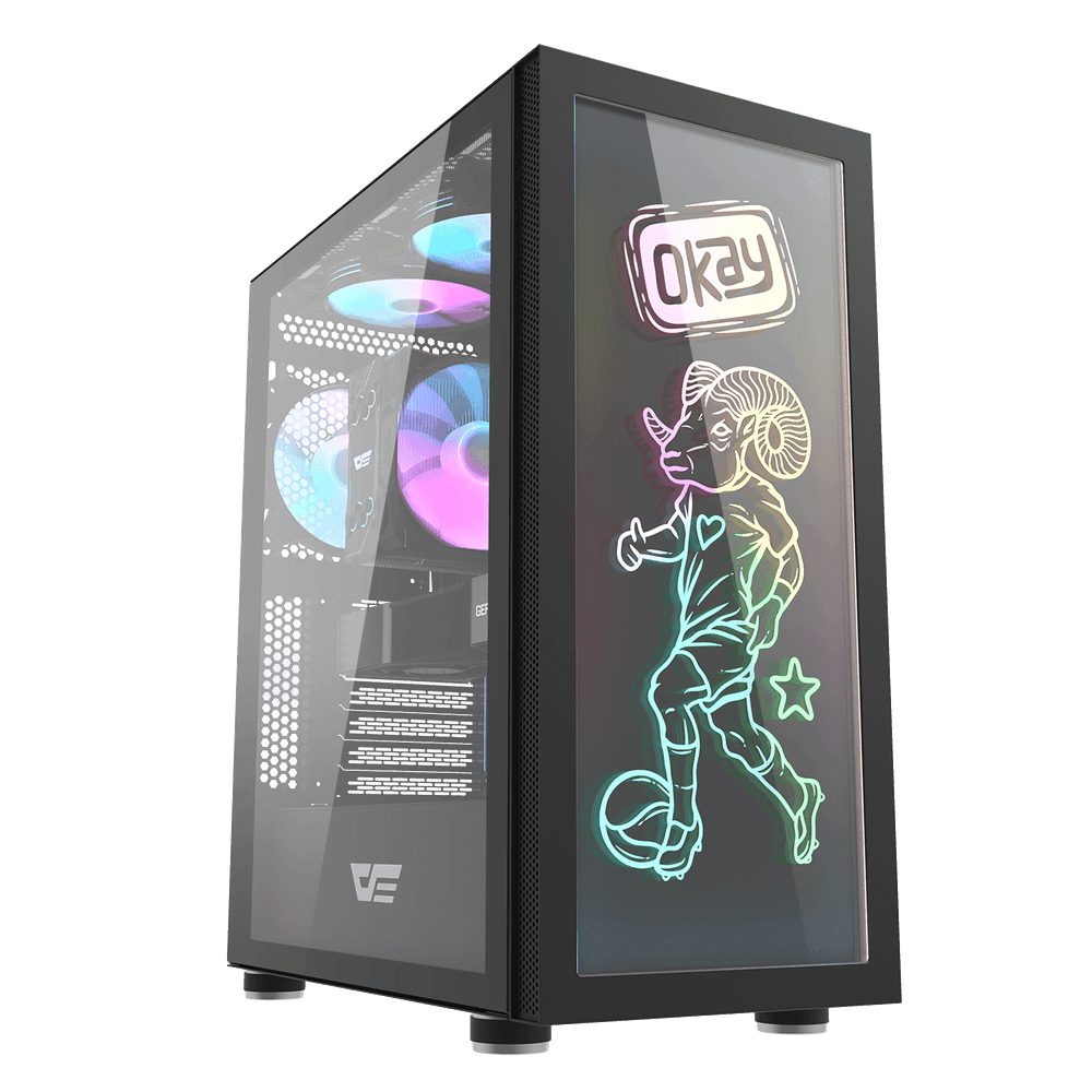 DK210 Graffiti ATX PC Case