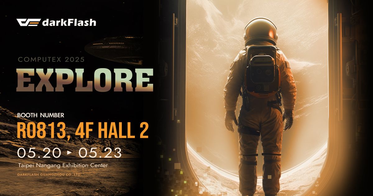darkFlash Leads the Charge at COMPUTEX 2025: Envisioning the Future of Technology Through a New Generation of Innovation
