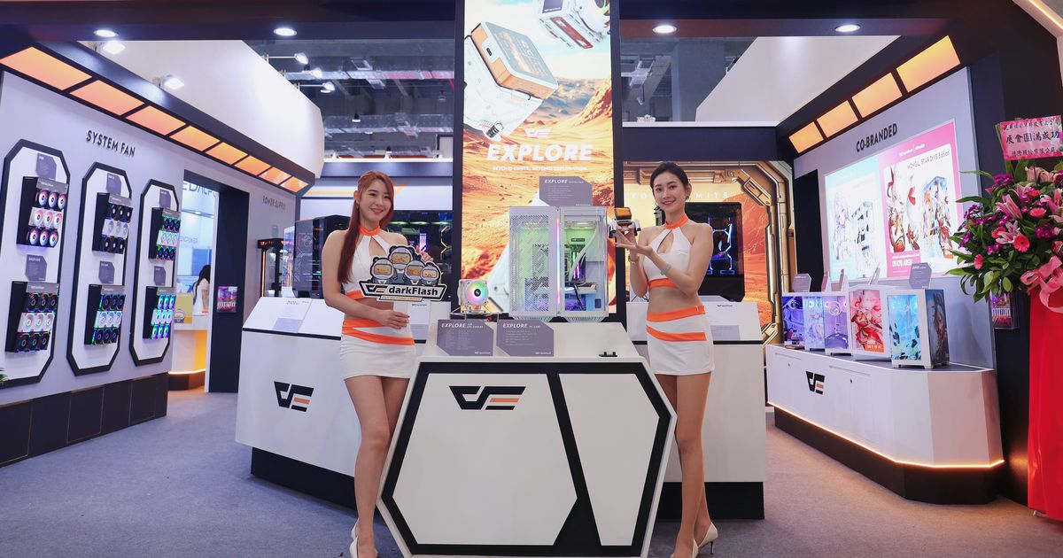 darkFlash pioneering a New Era in Cooling! Space Exploration Theme Shines at COMPUTEX 2025