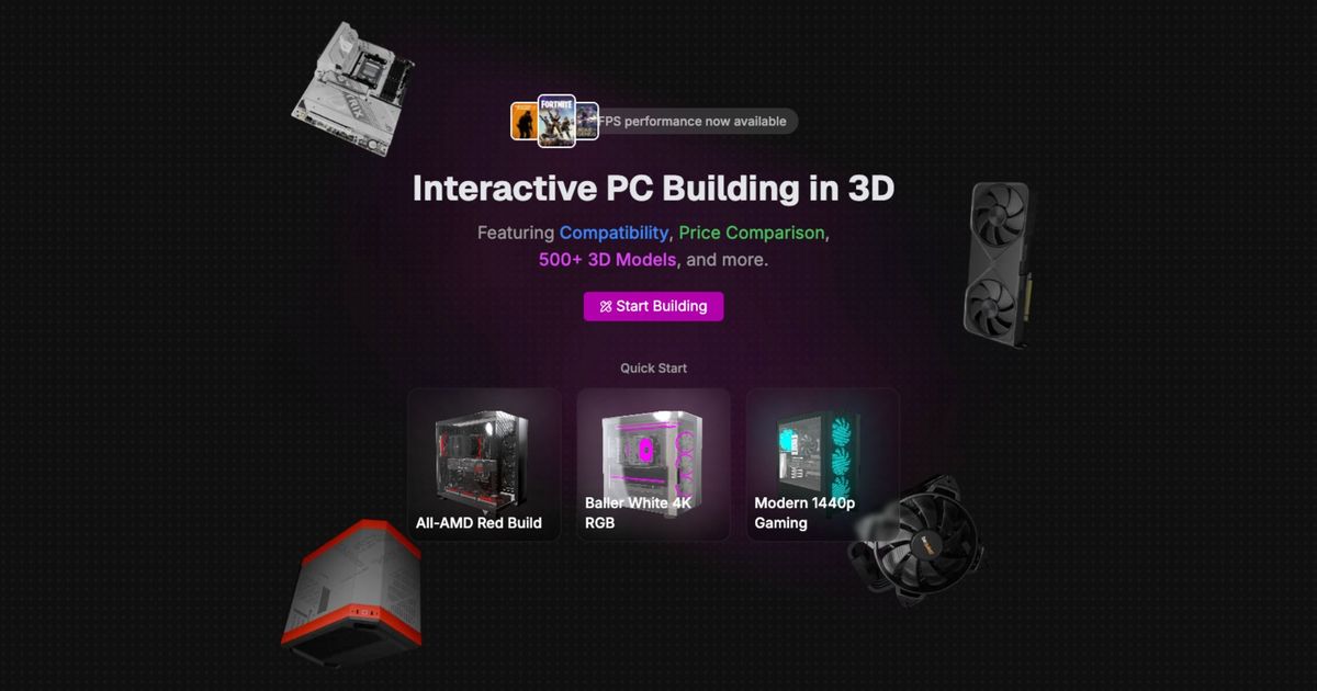 Visualize Your PC Build in 3D — No More Guesswork