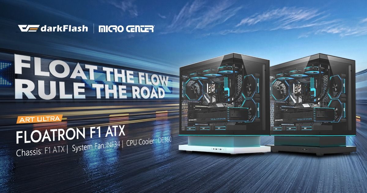 darkFlash Officially Lands at Micro Center: Top 5 Cases & Liquid Coolers You Can’t Miss
