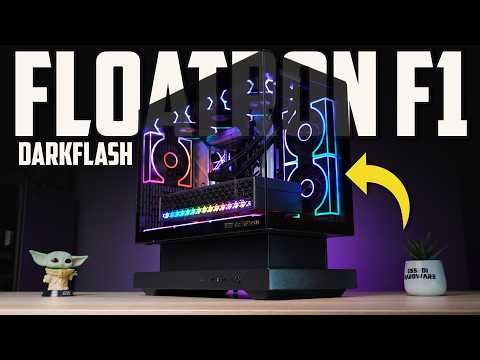 IL CASE PC CHE “GALLEGGIA” - DARKFLASH FLOATRON F1 (MATX) 🔥