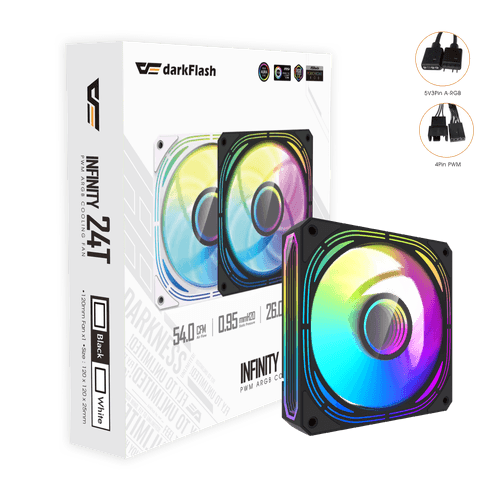 INF 24T PWM ARGB Fan