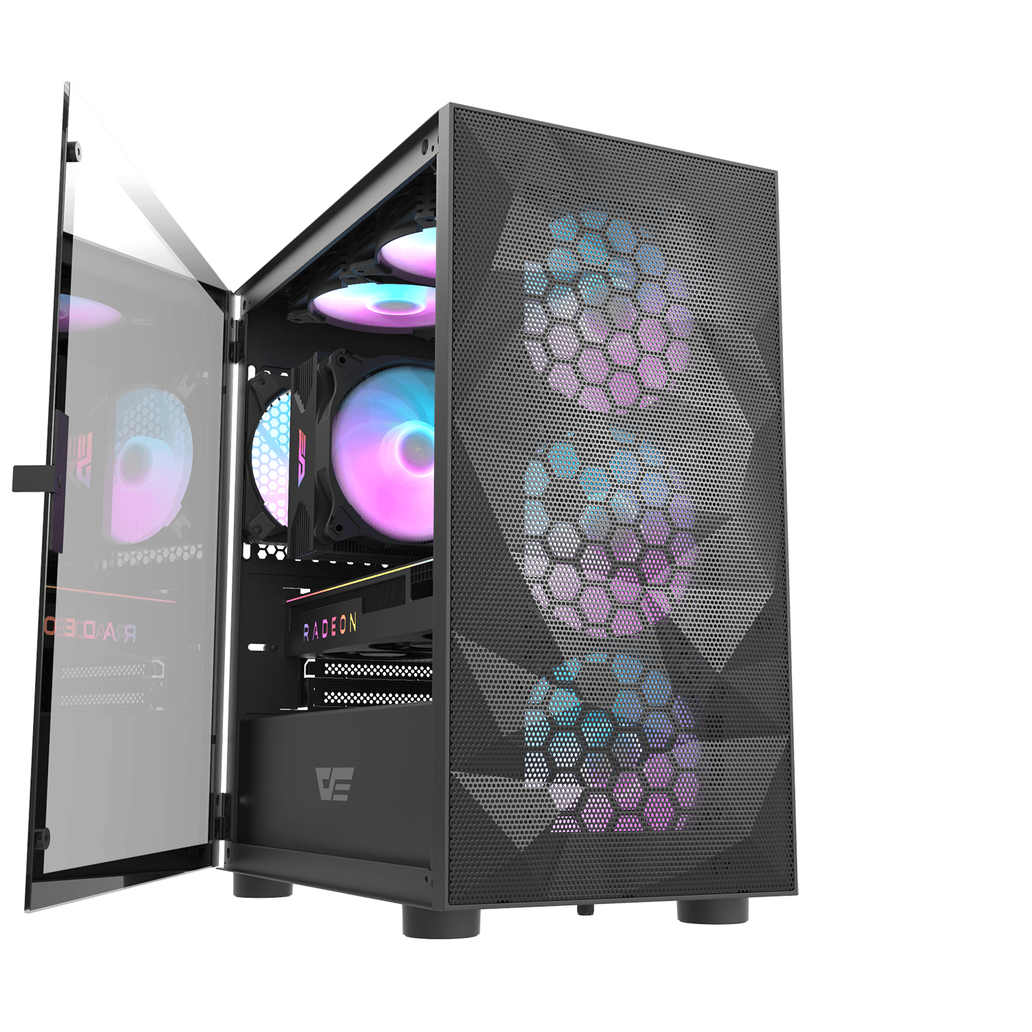 DLM21 Mesh MATX PC Case