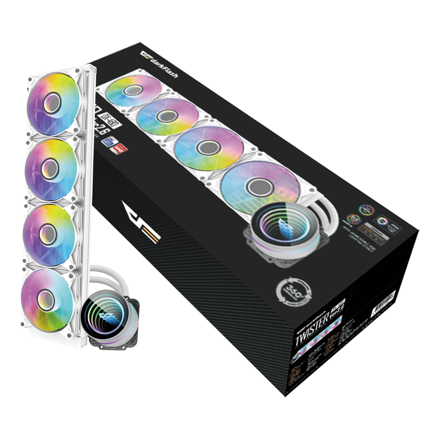 Twister DXV2.6 480 Liquid CPU Cooler