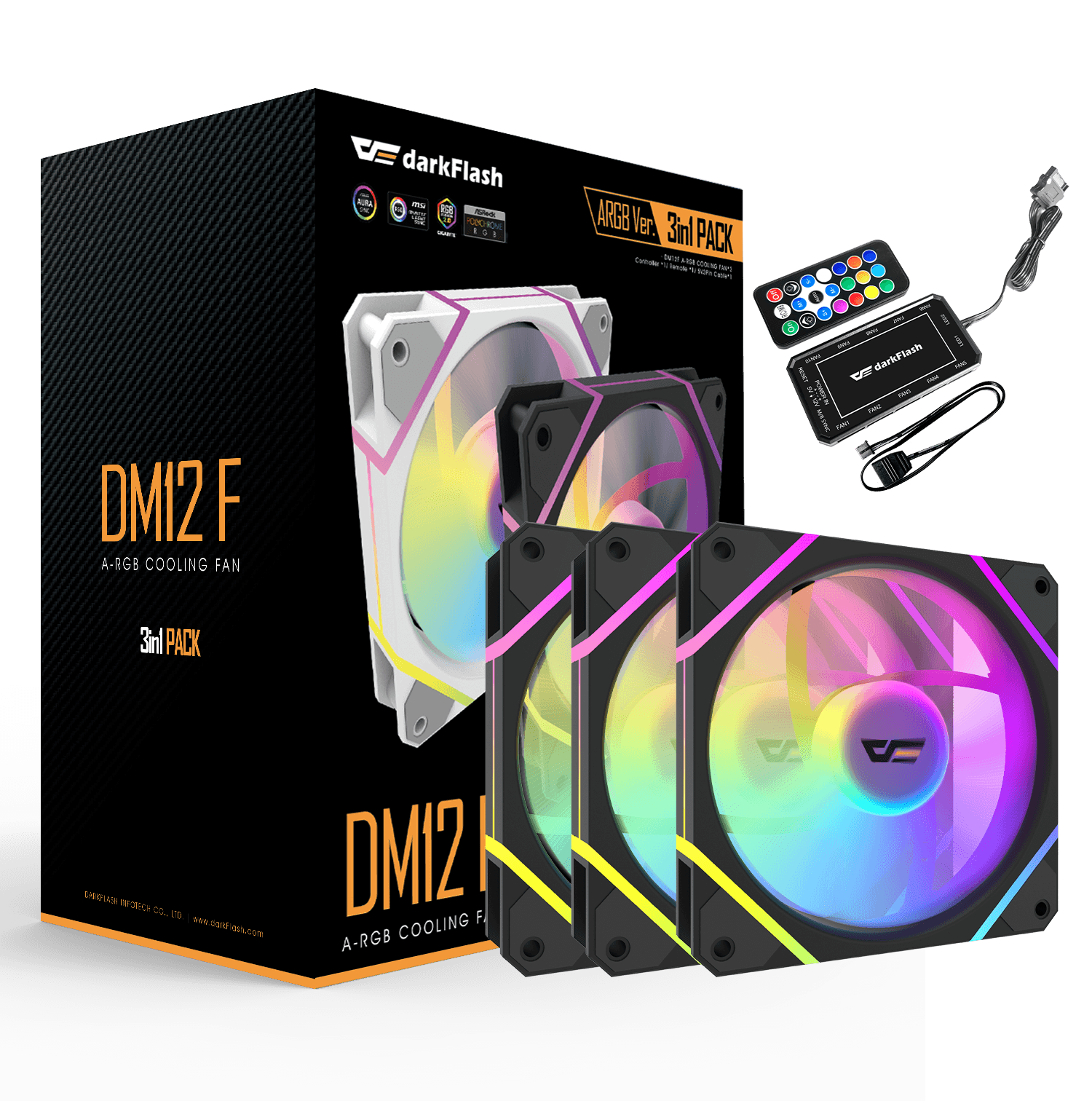DM12F ARGB Cooling Fan