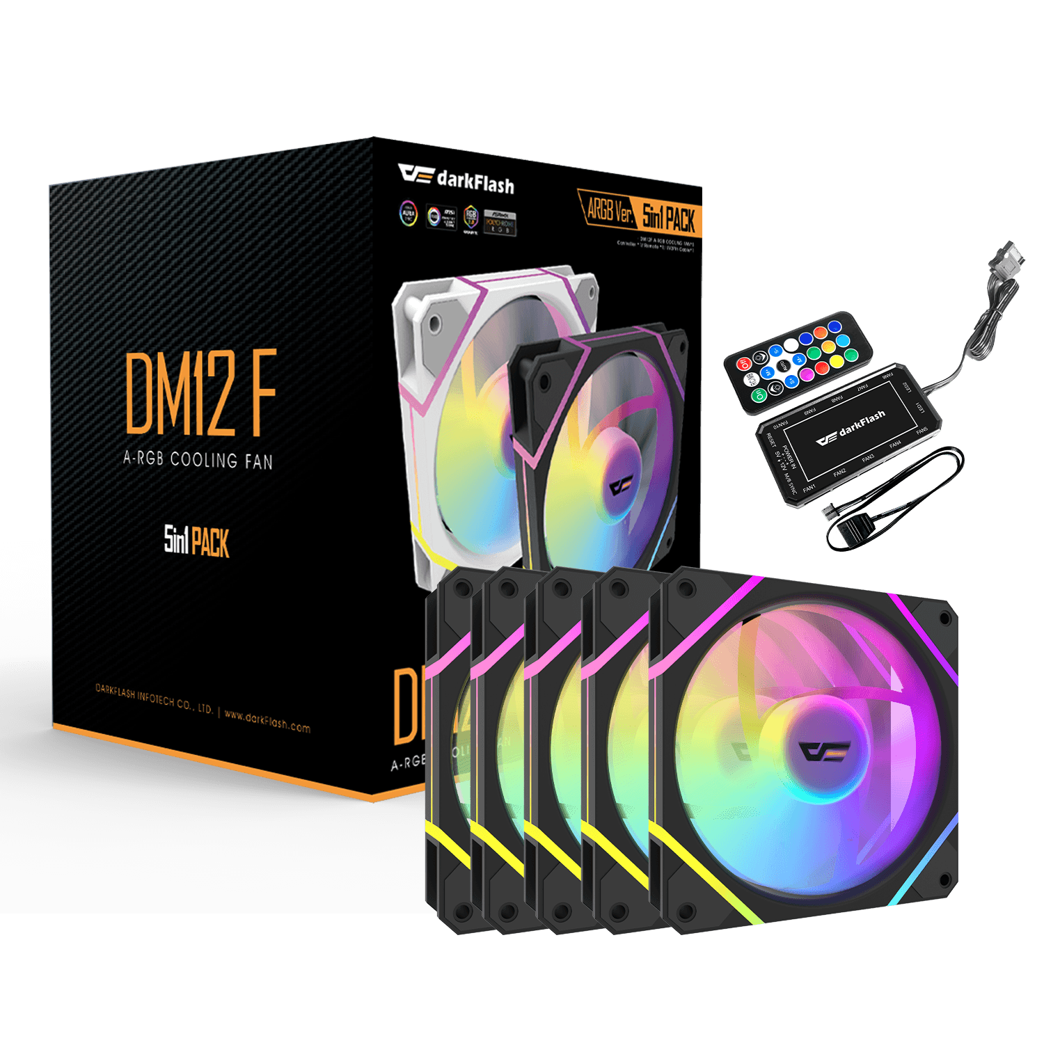 DM12F ARGB Cooling Fan