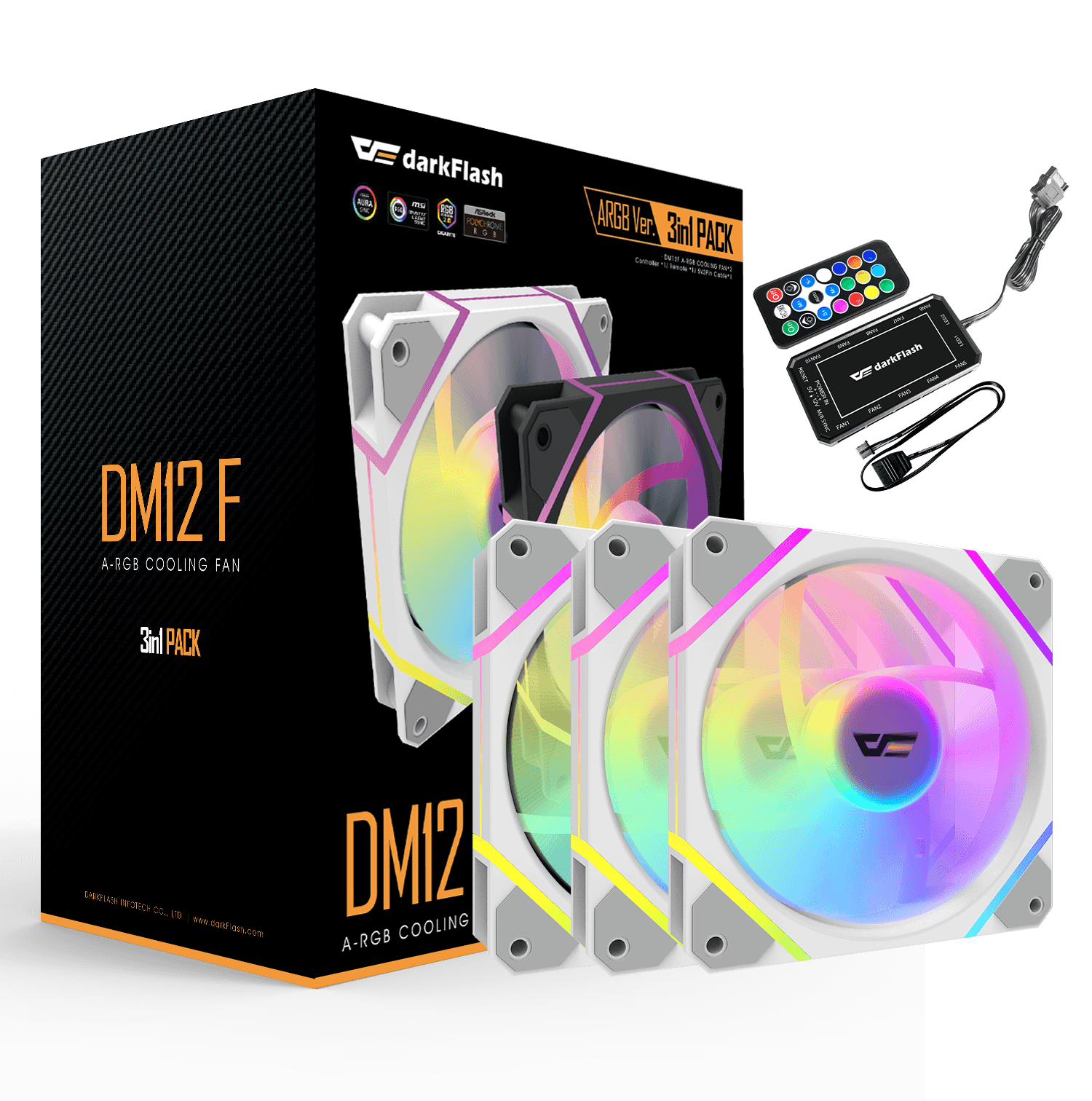 DM12F ARGB Cooling Fan