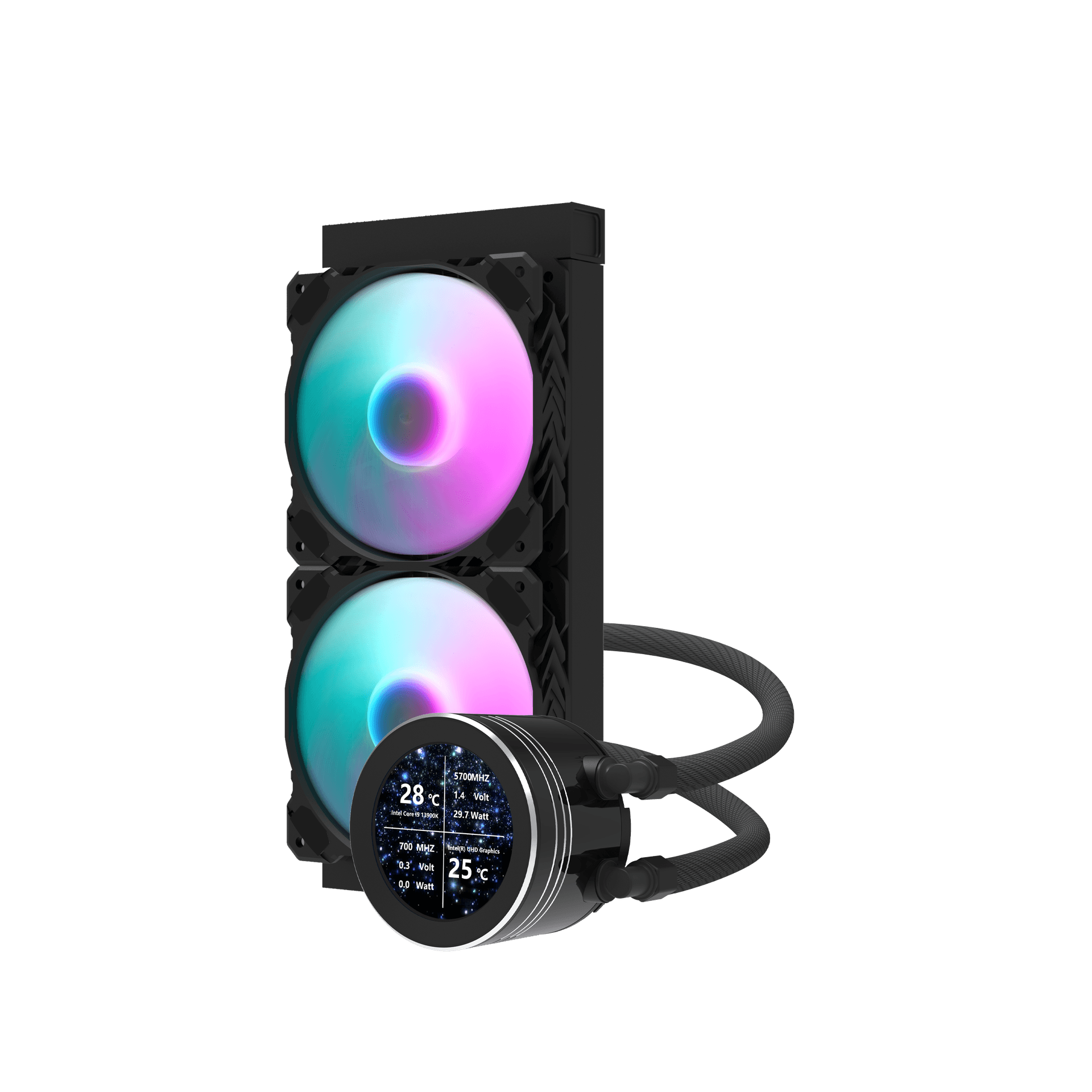 DN240S Liquid CPU Cooler