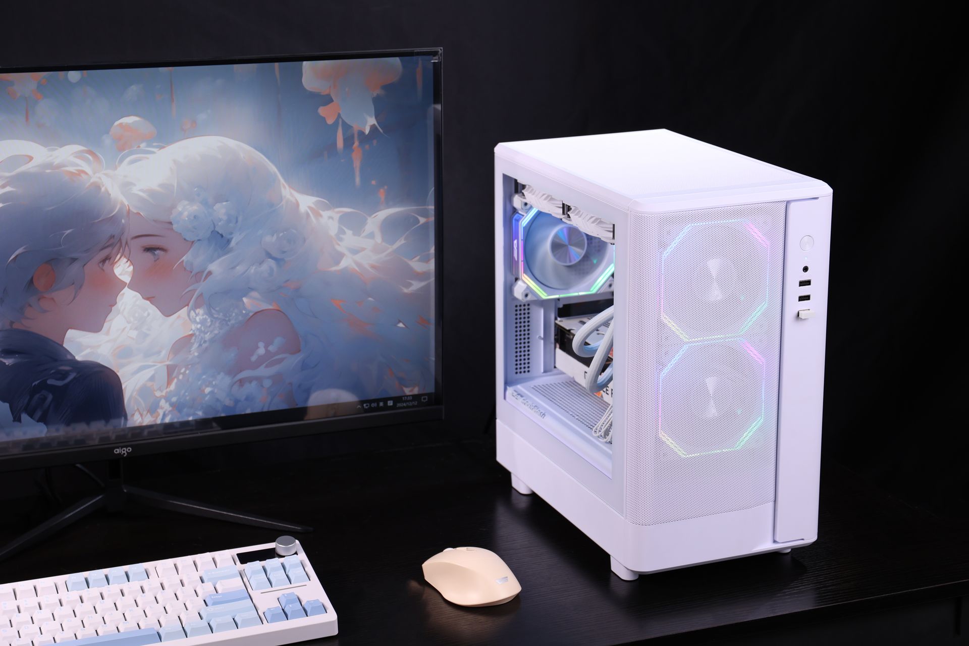 DB330M Mesh M-ATX PC Case