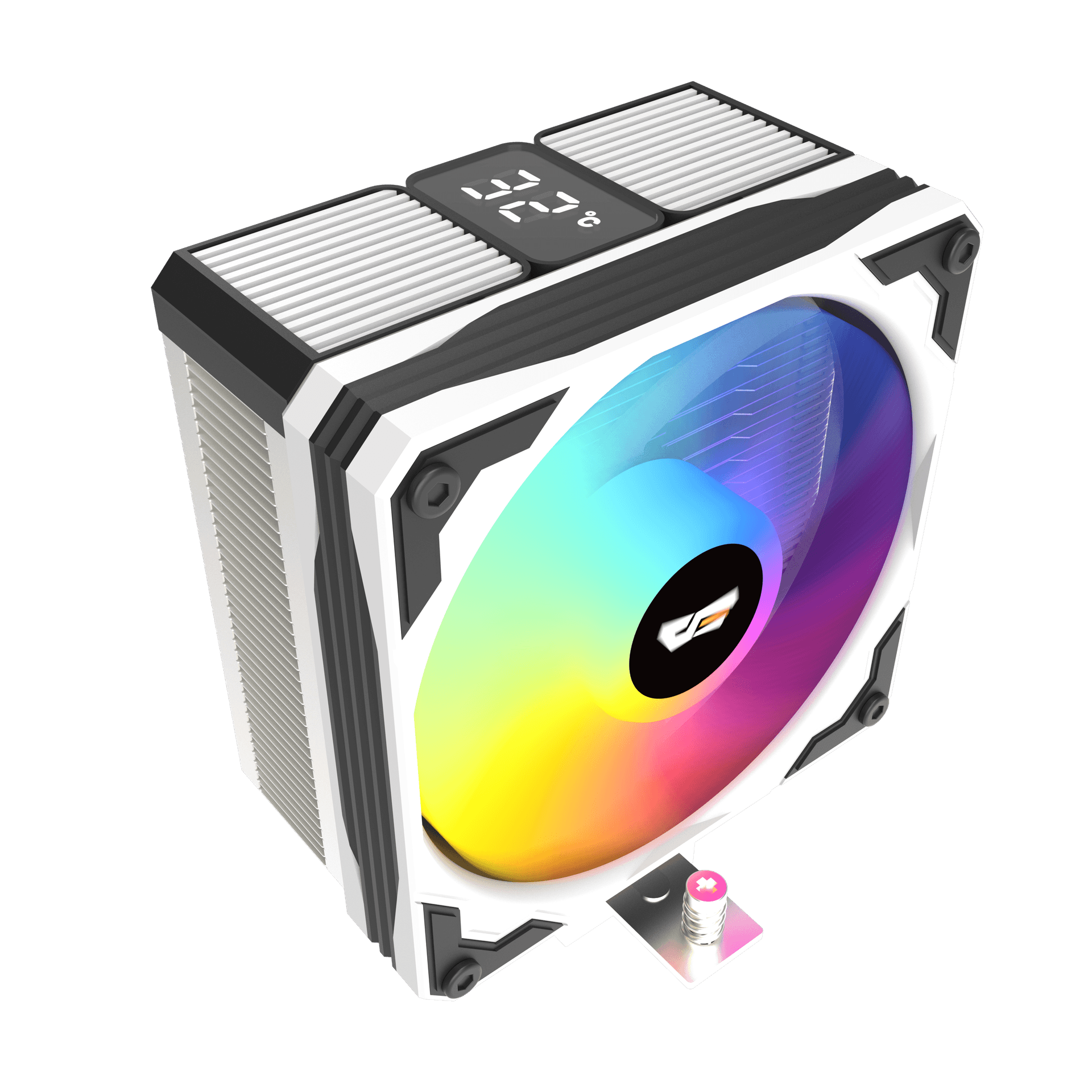 M400 Digital Display Tower CPU Cooler