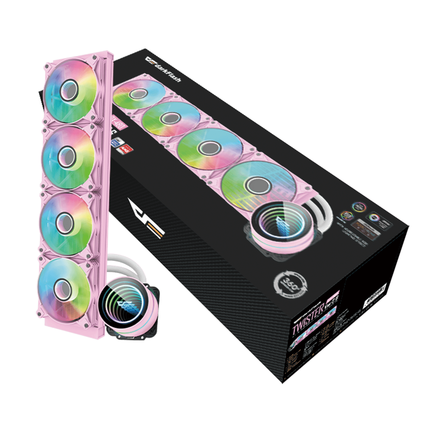 Twister DXV2.6 480 Liquid CPU Cooler