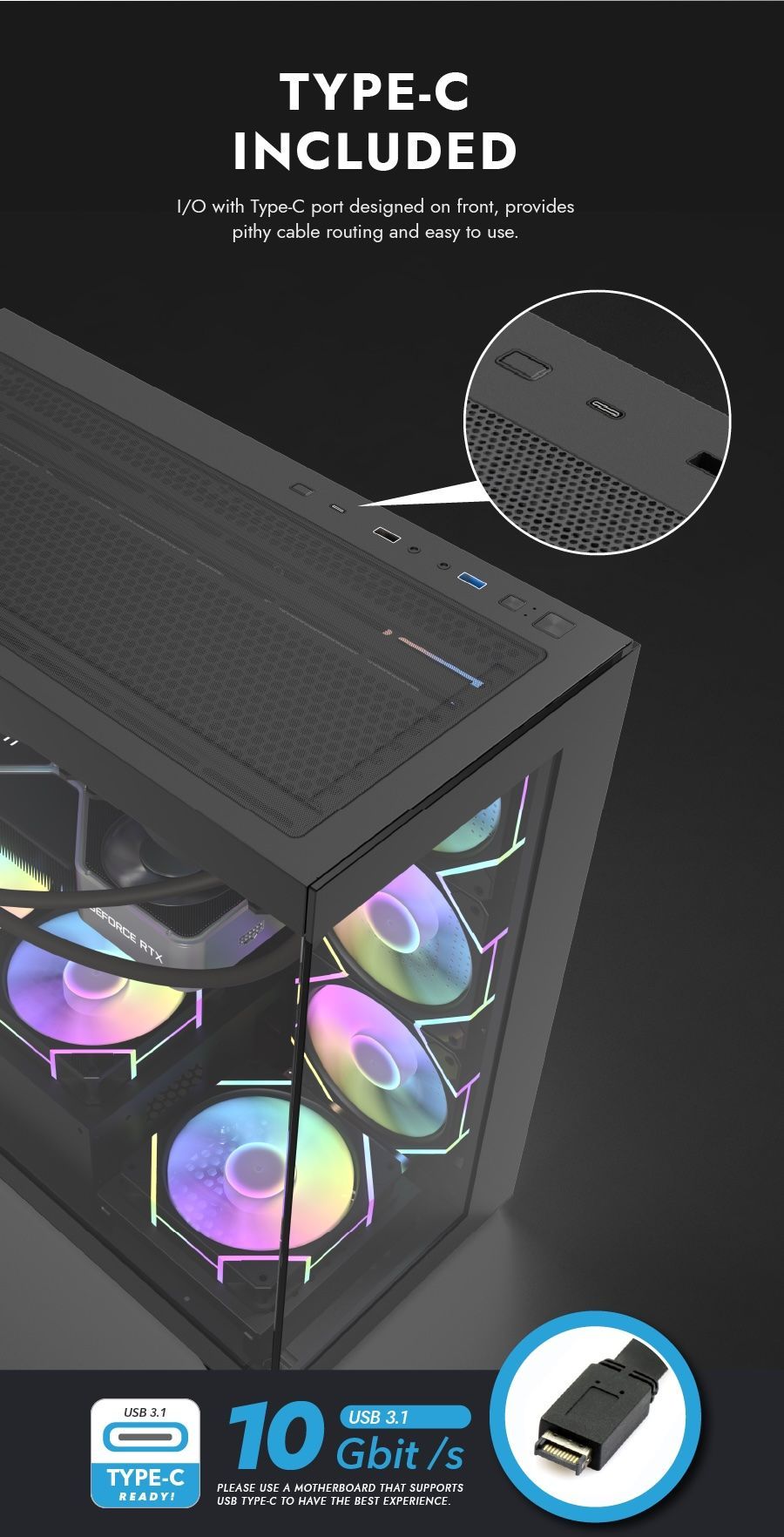 Caja de PC ATX DS900