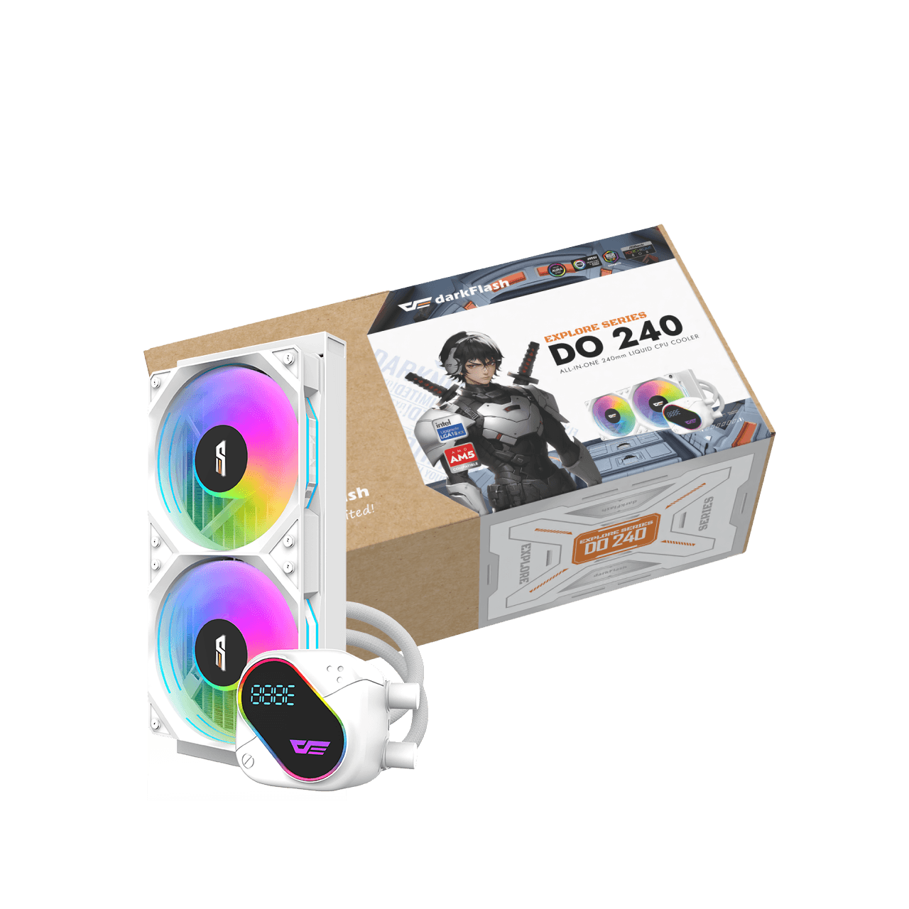 EXPLORE DO240 CPU Cooler