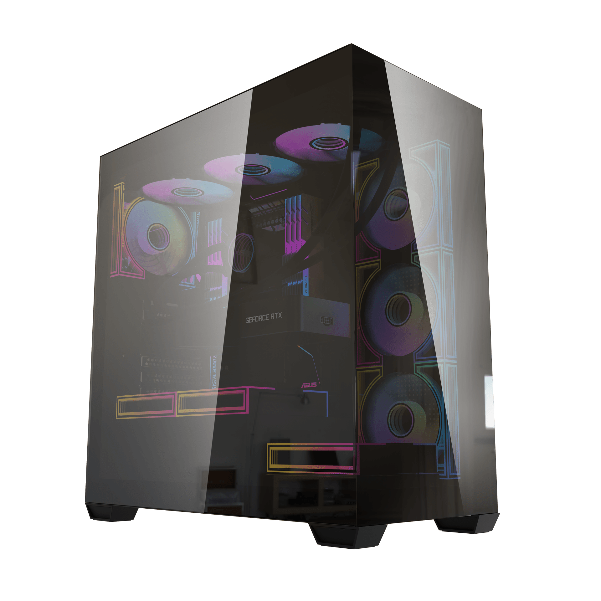 DS900 Shine ATX PC Case