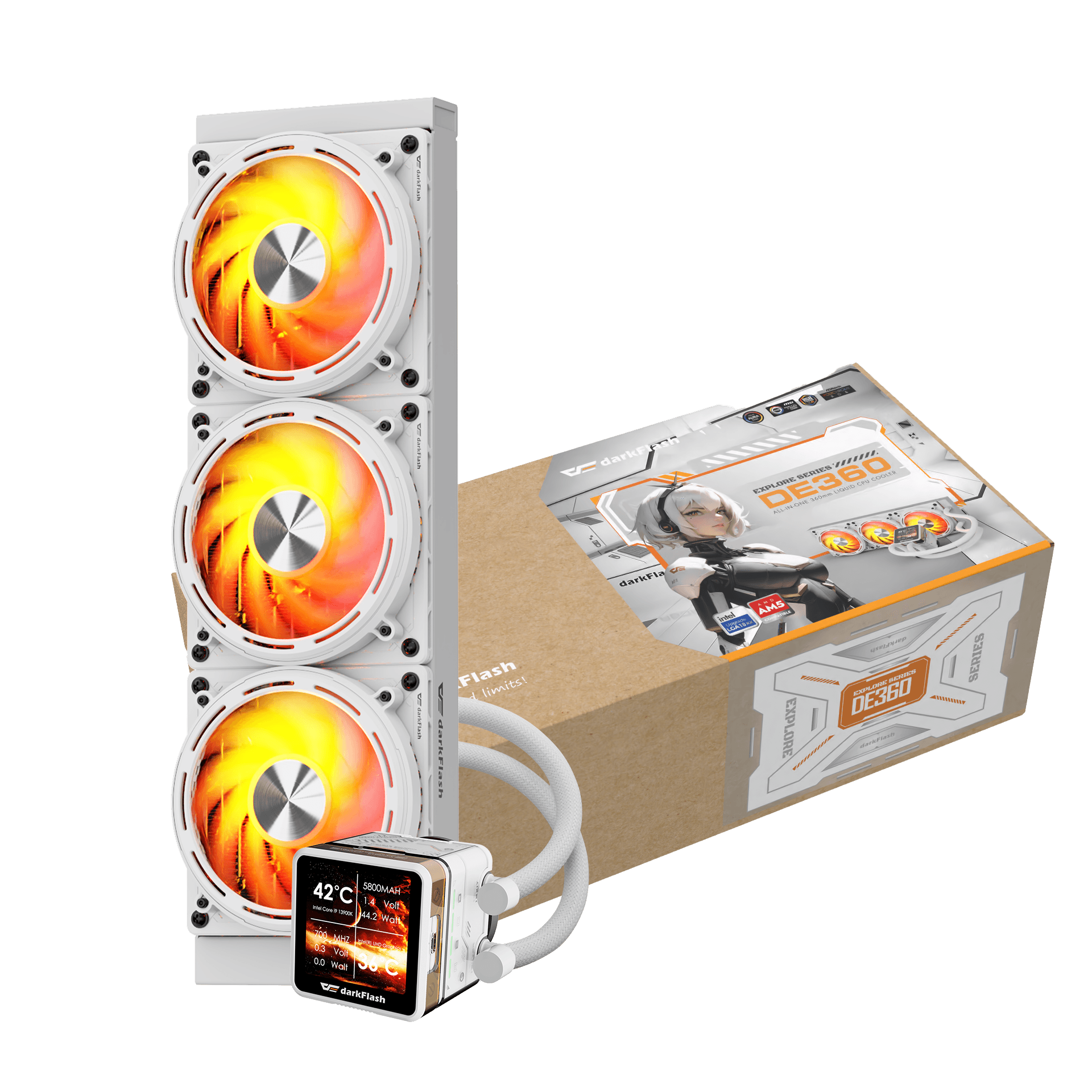 EXPLORE DE360 Liquid CPU Cooler