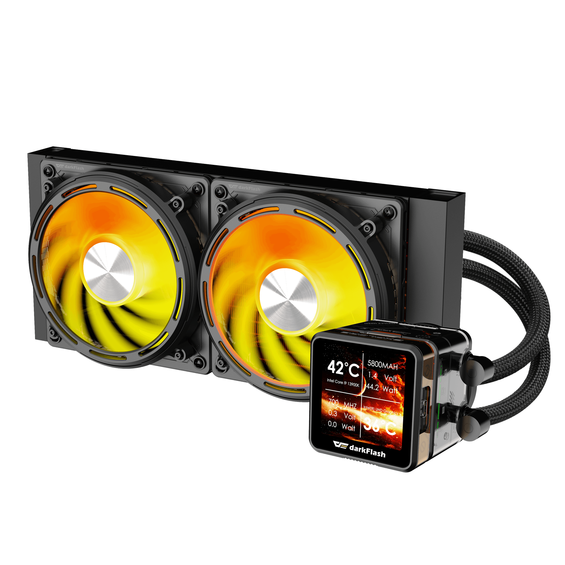 EXPLORE DE240 Liquid CPU Cooler