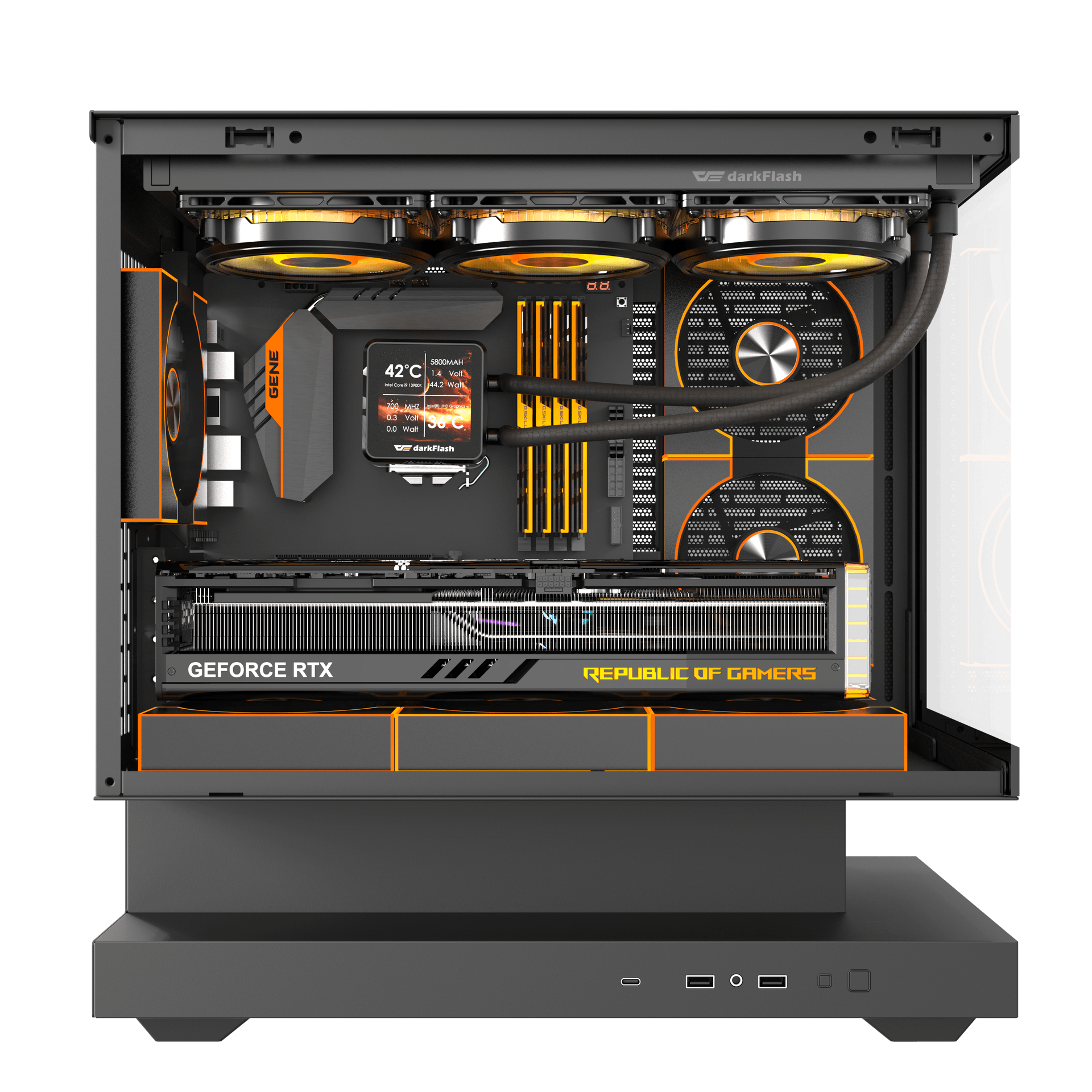 FLOATRON F1 M-ATX PC Case