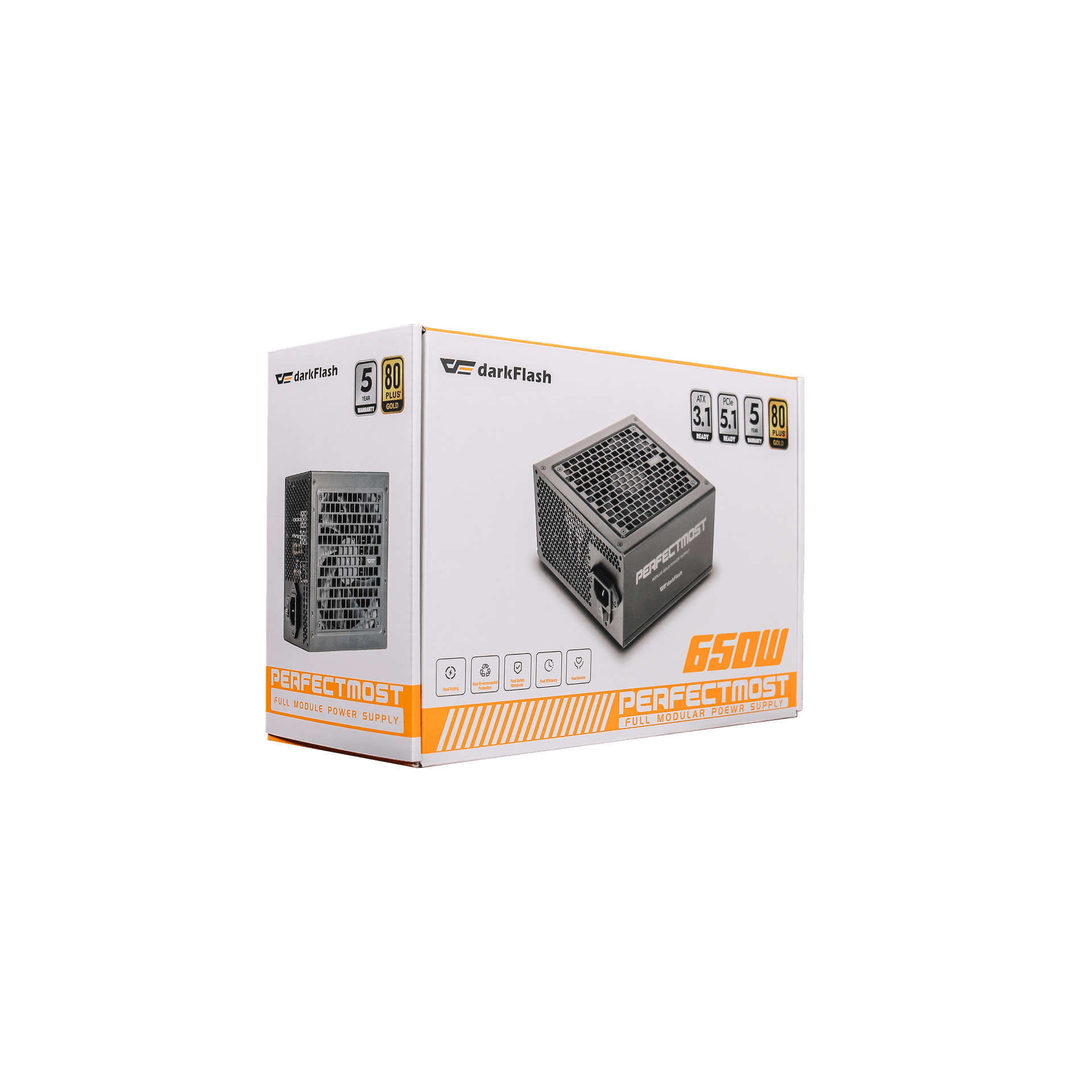 PMT 650W Gold Full Modular Power Supply