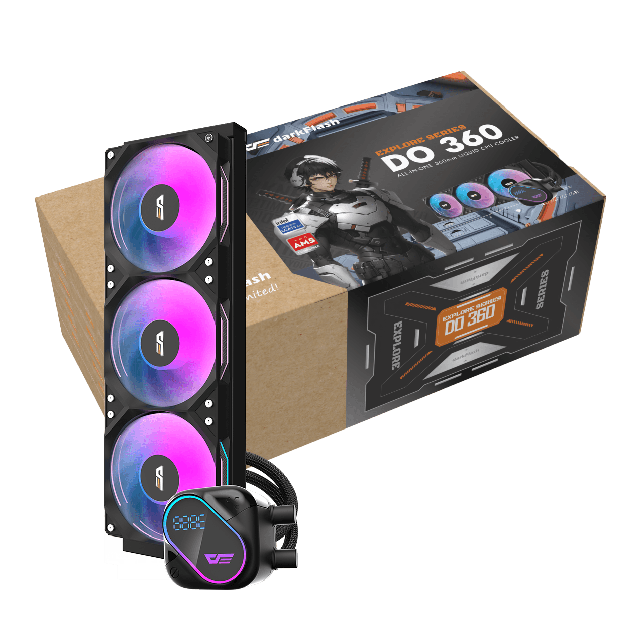 EXPLORE DO360 Liquid CPU Cooler