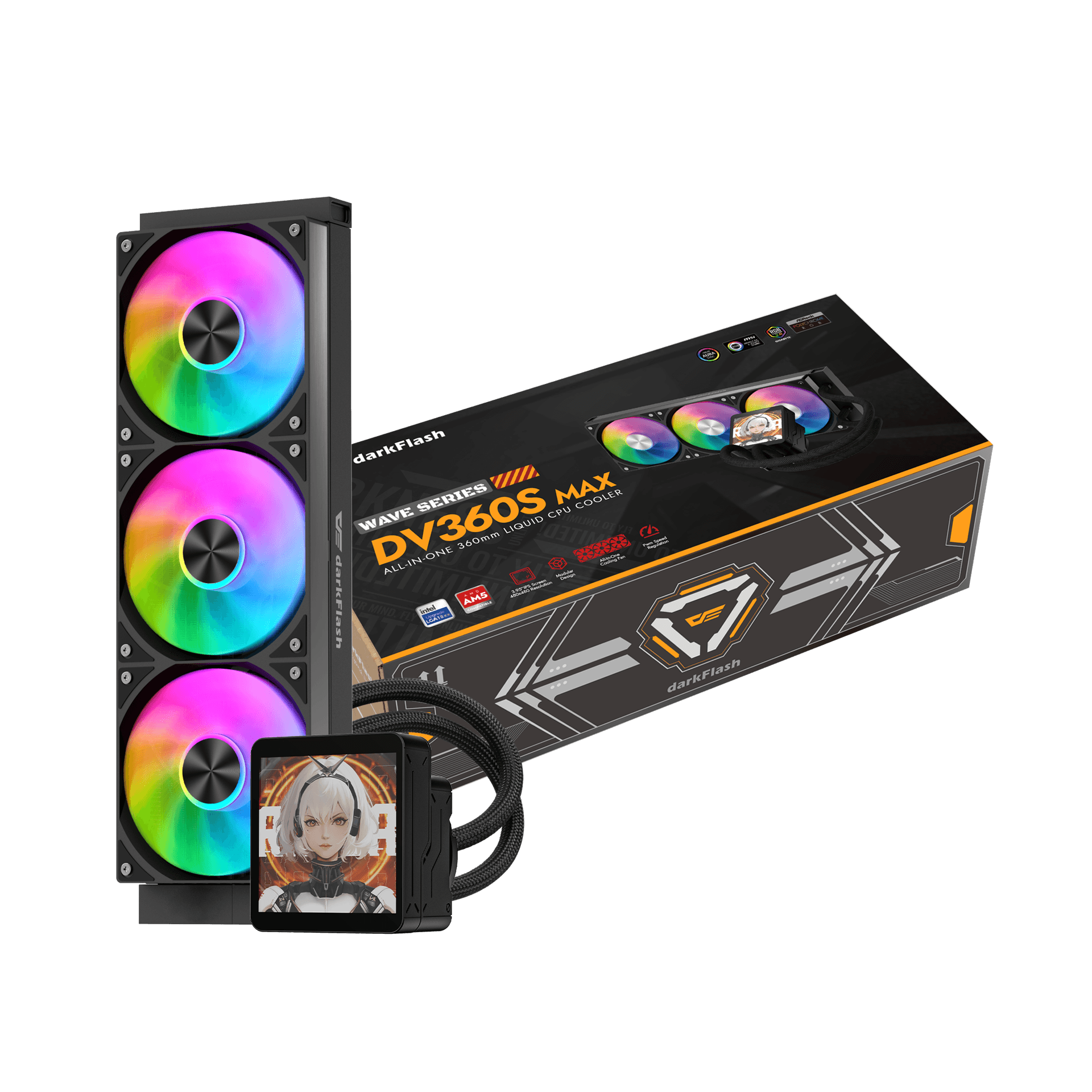DV360S MAX Liquid CPU Cooler