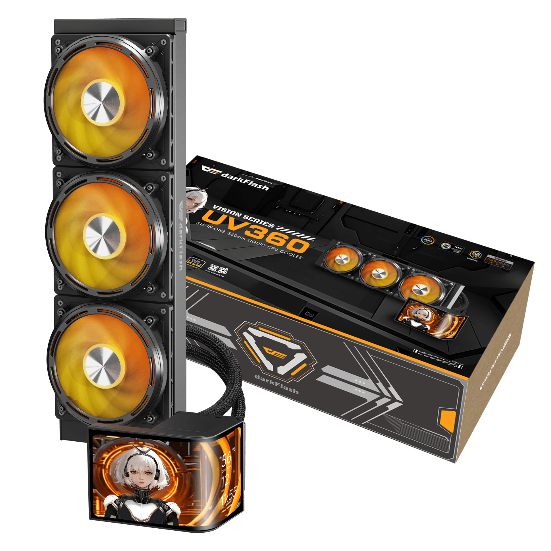 UV360 Liquid CPU Cooler