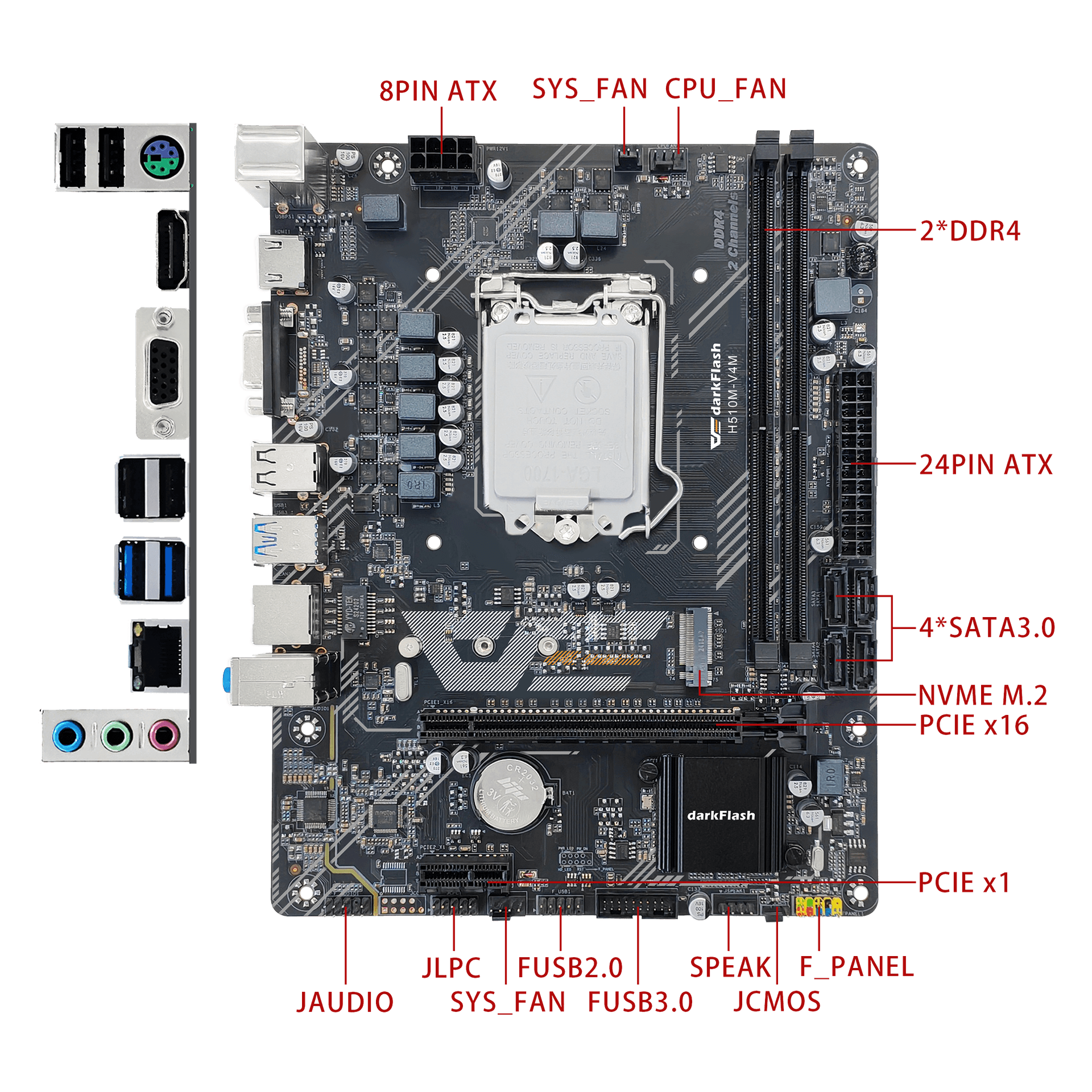 H510M-V4M Motherboard