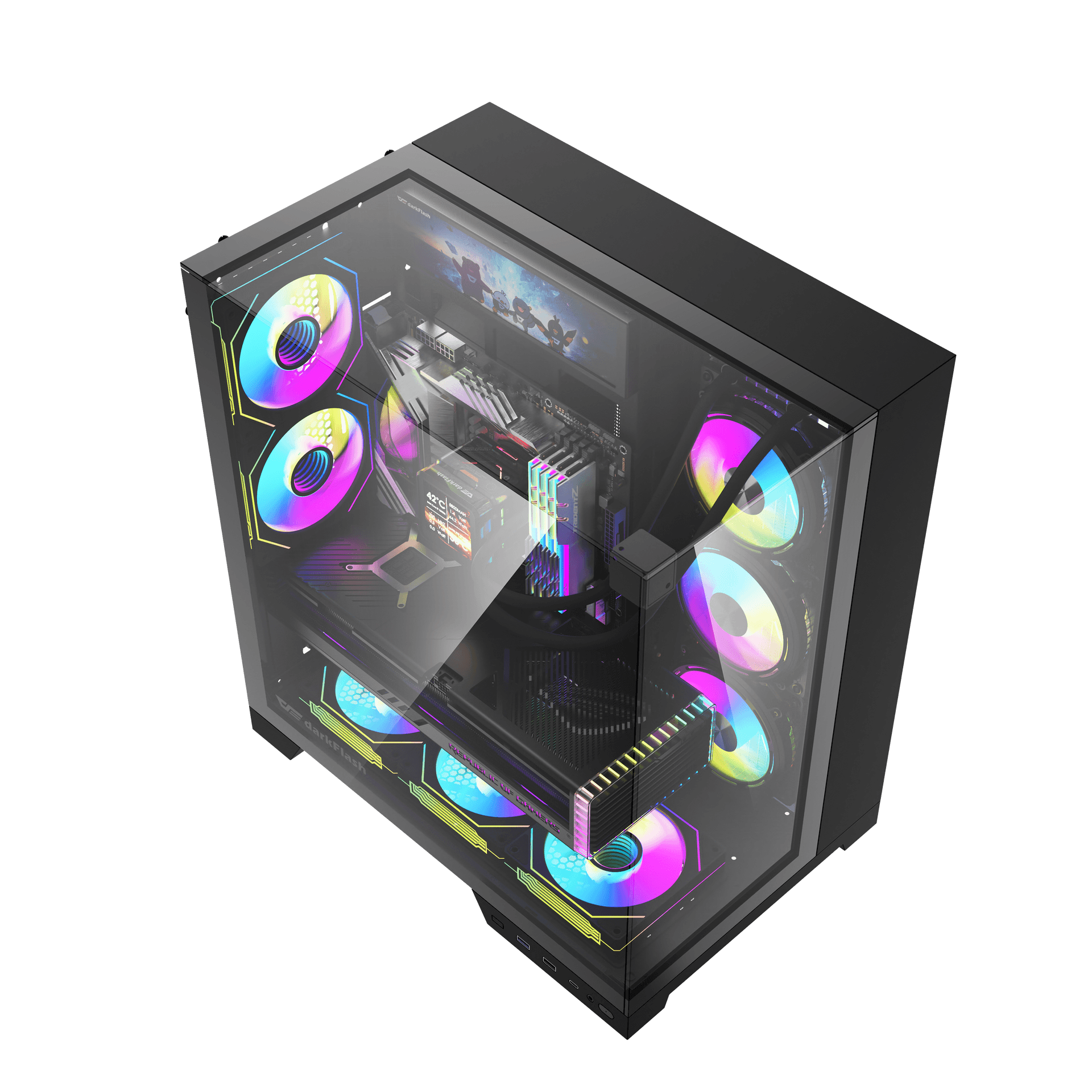TH285 PLUS ATX PC Case