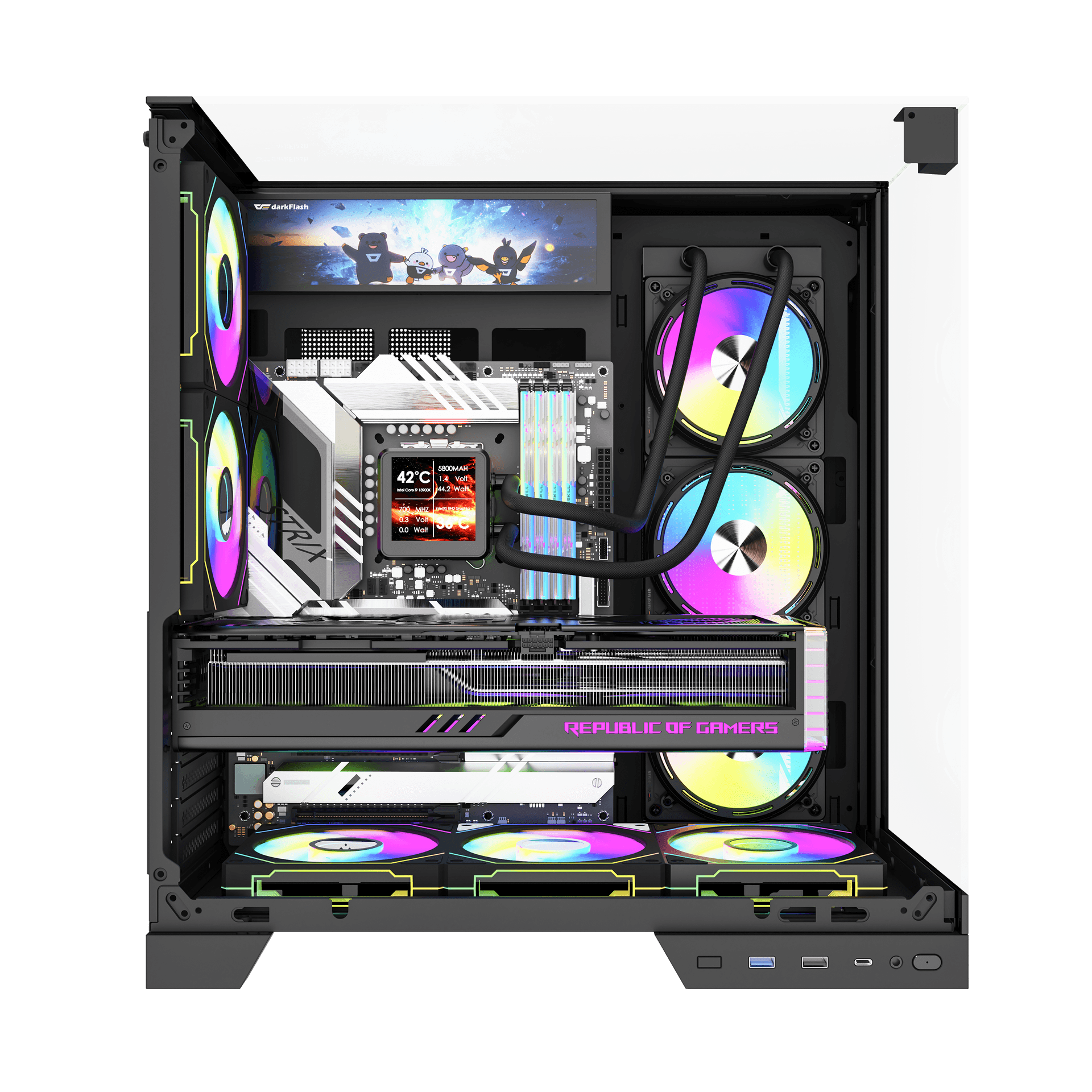 TH285 PLUS ATX PC Case