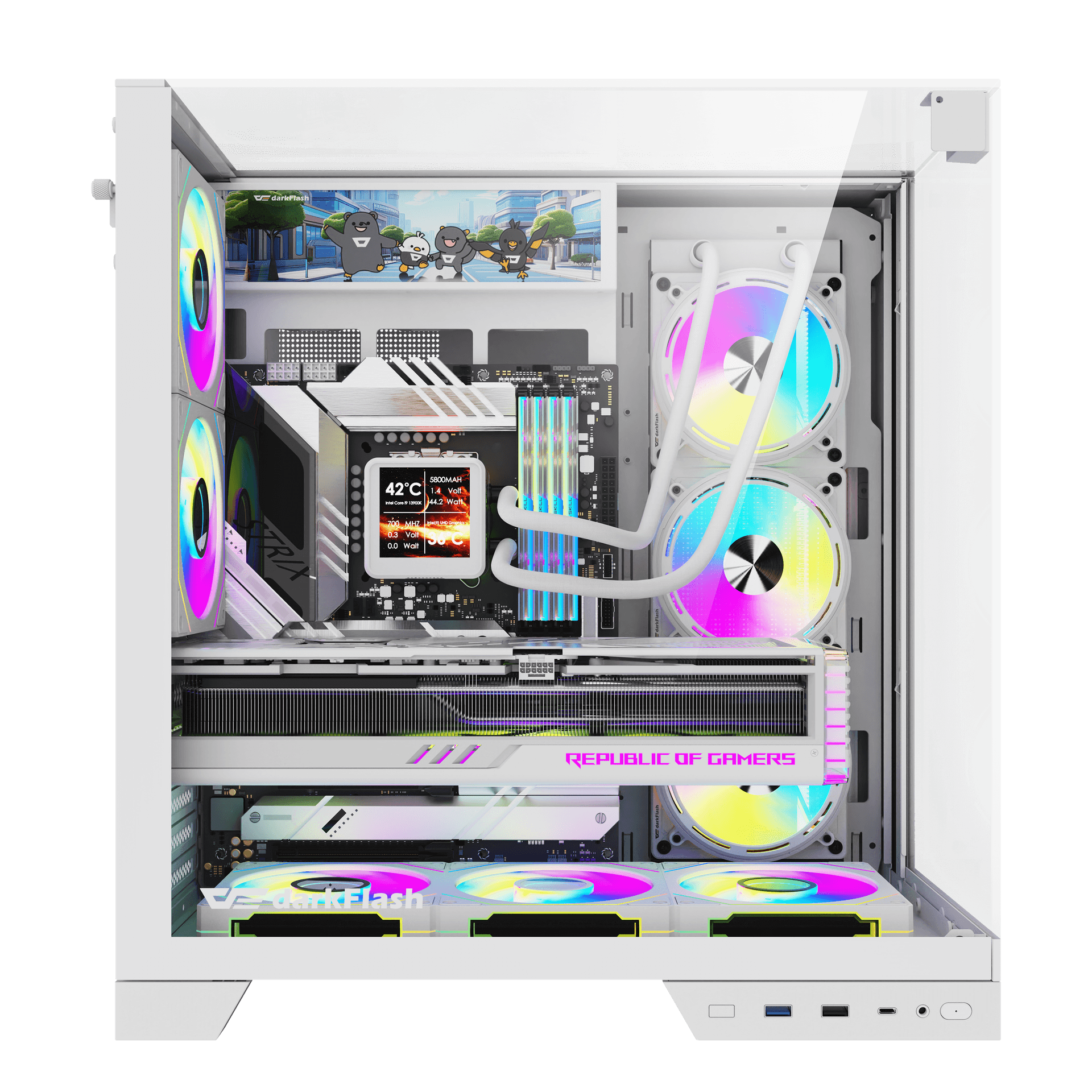 TH285 PLUS ATX PC Case