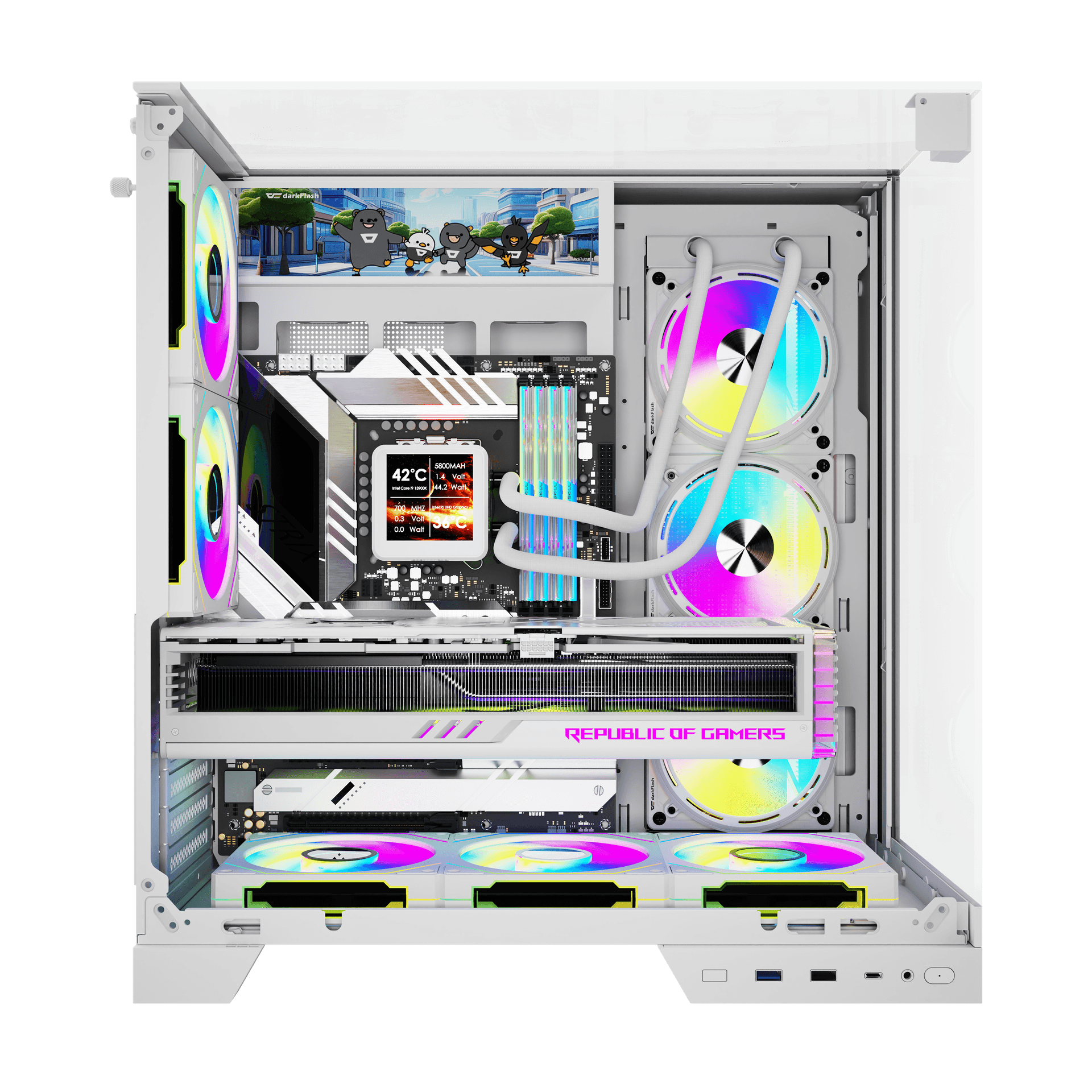 TH285 PLUS ATX PC Case