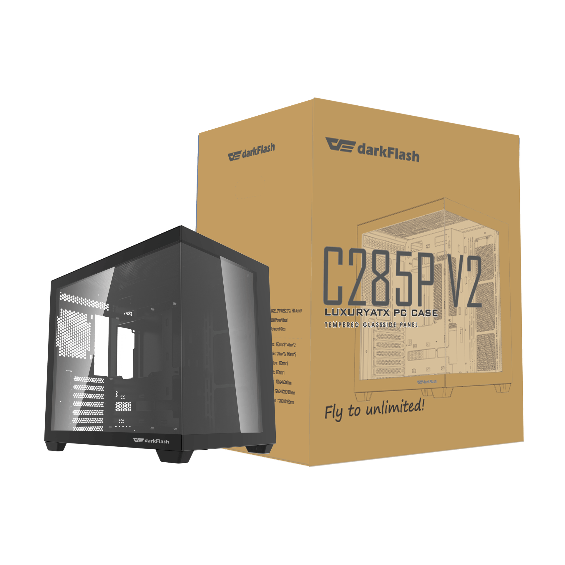 C285P V2 ATX PC Case