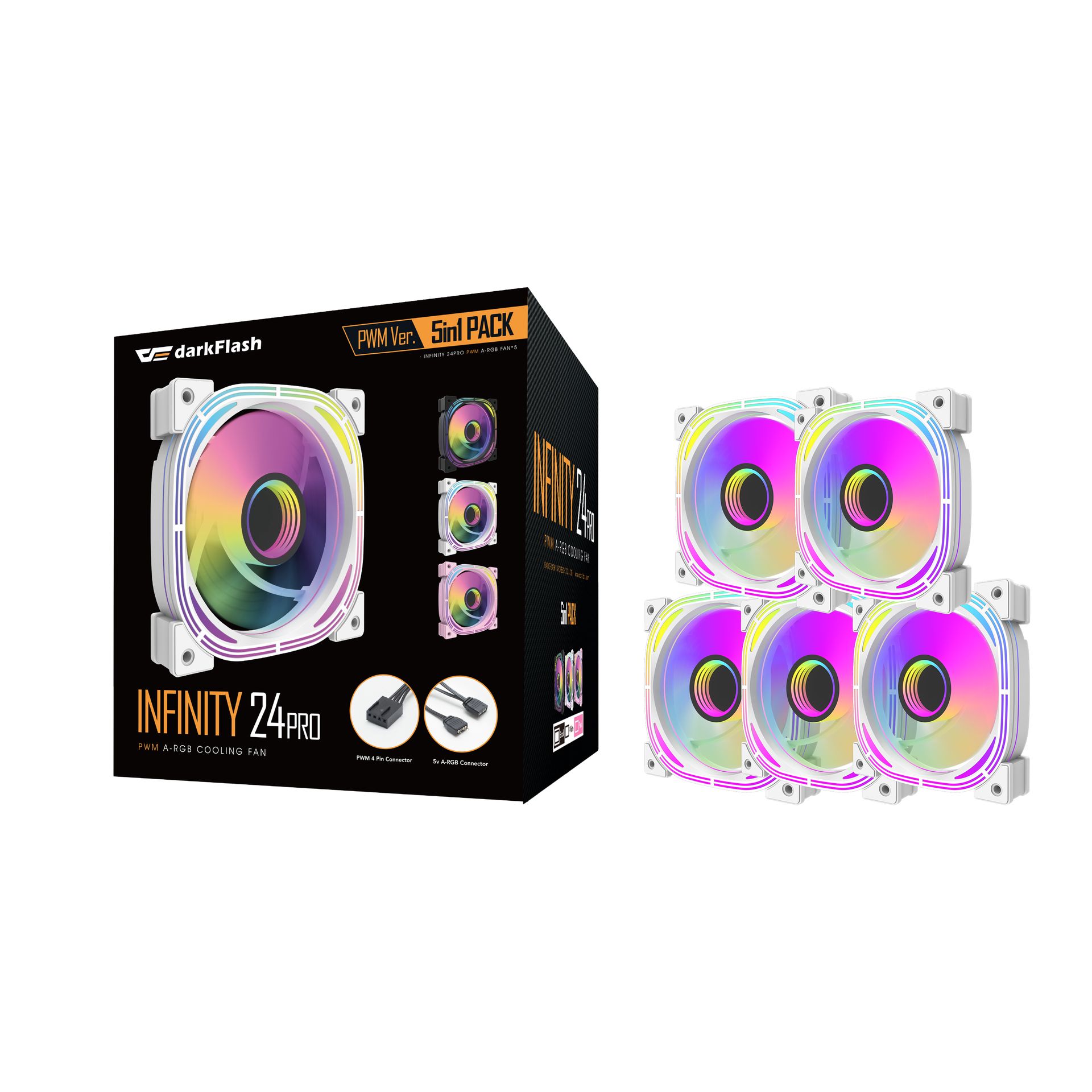 INFINITY 24 SINGLE ARGB PC COOLING FAN