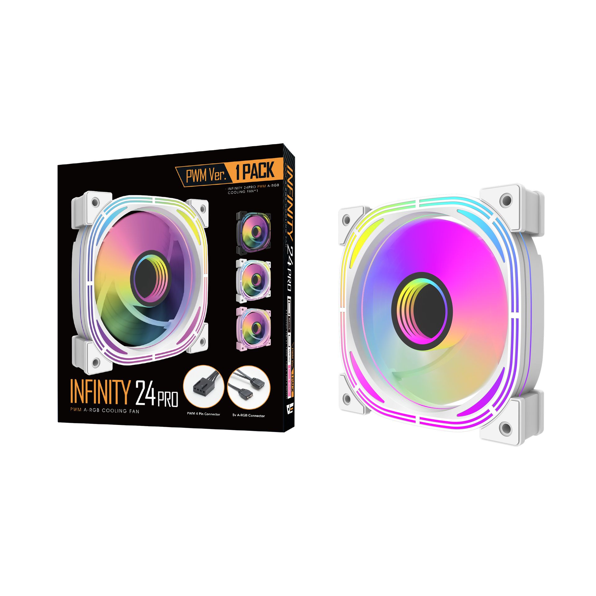 INFINITY 24 SINGLE ARGB PC COOLING FAN