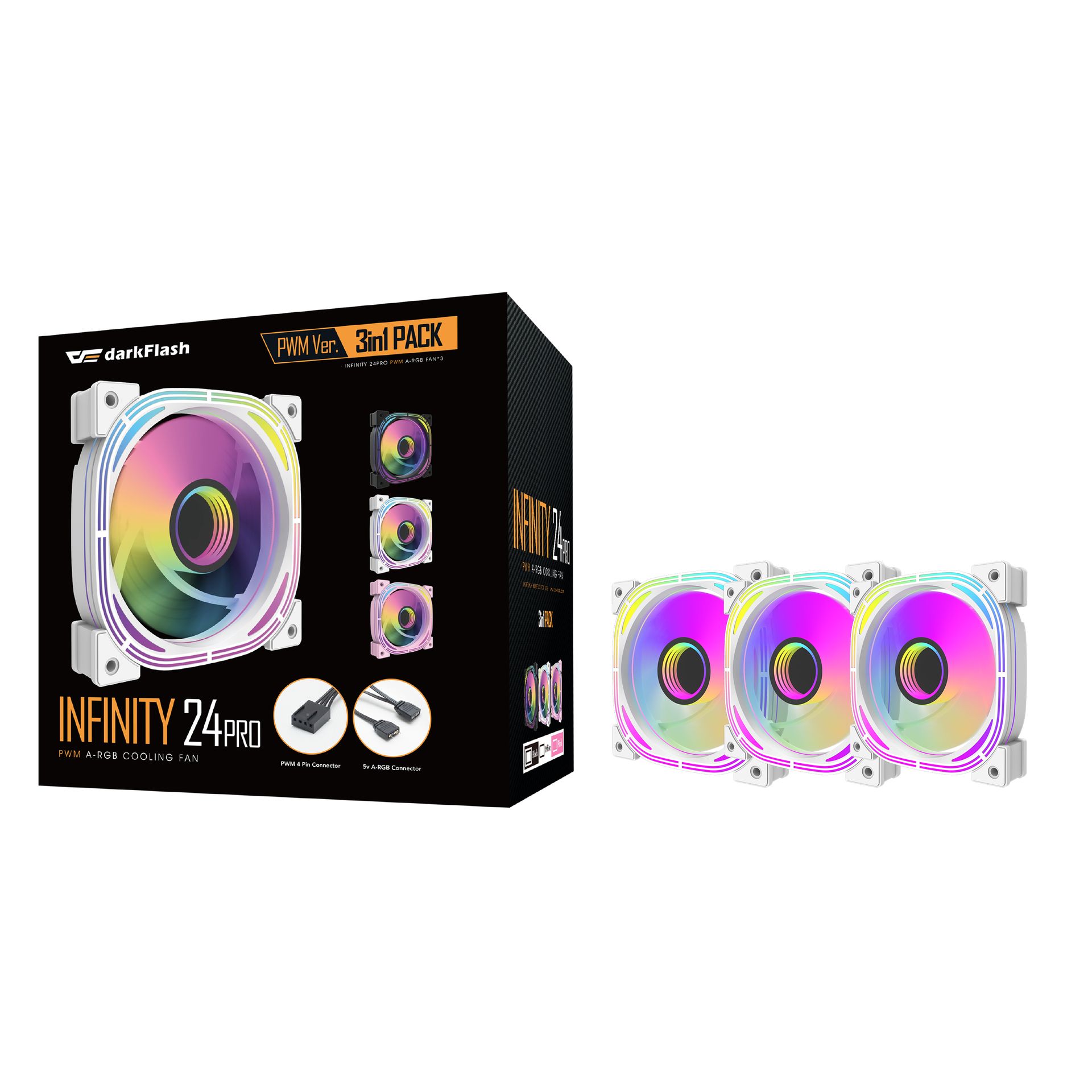 INFINITY 24 SINGLE ARGB PC COOLING FAN