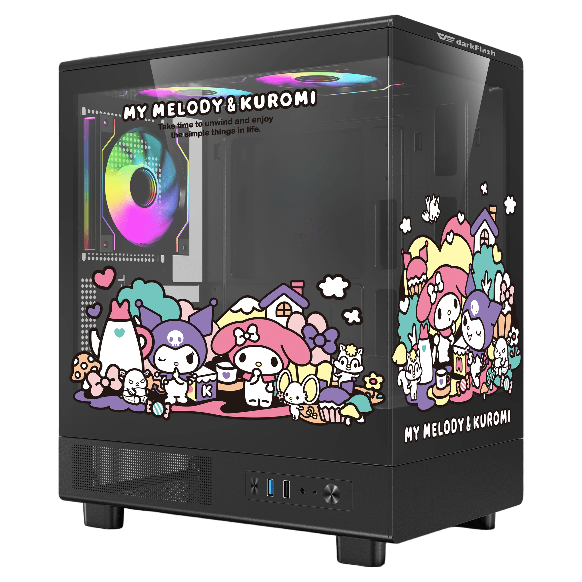DB330M M-ATX PC Case Licensed by Sanrio