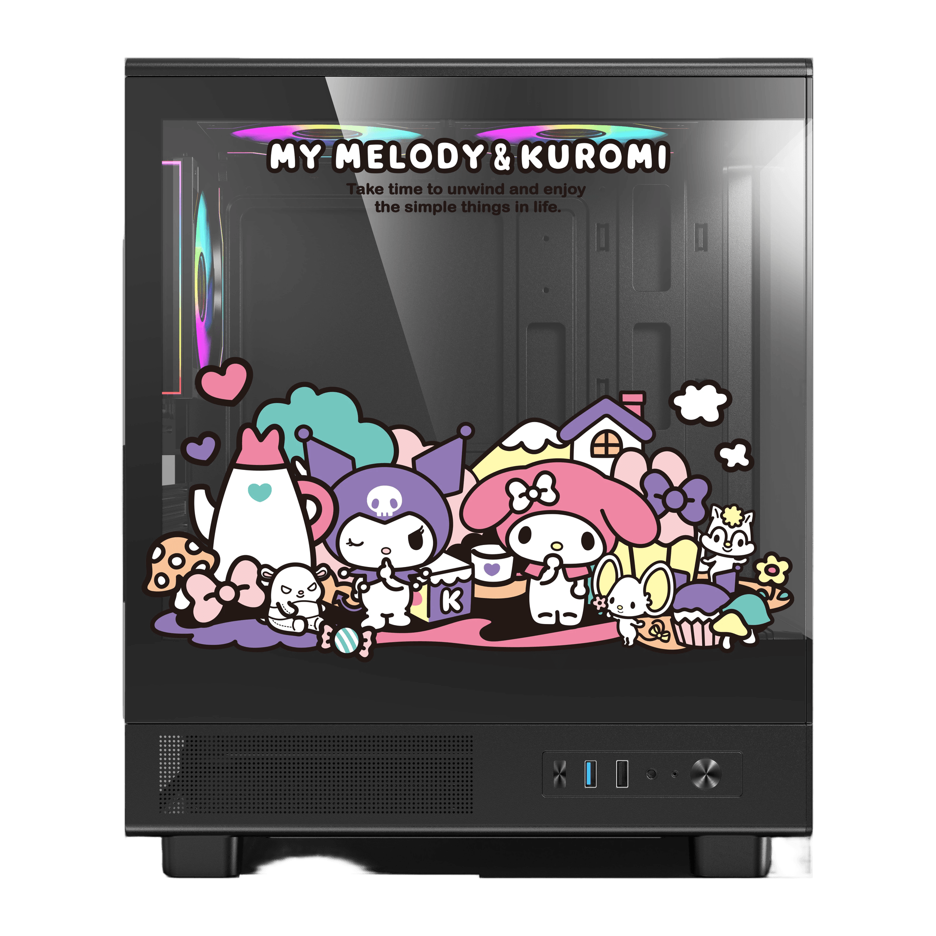 DB330M M-ATX PC Case Licensed by Sanrio