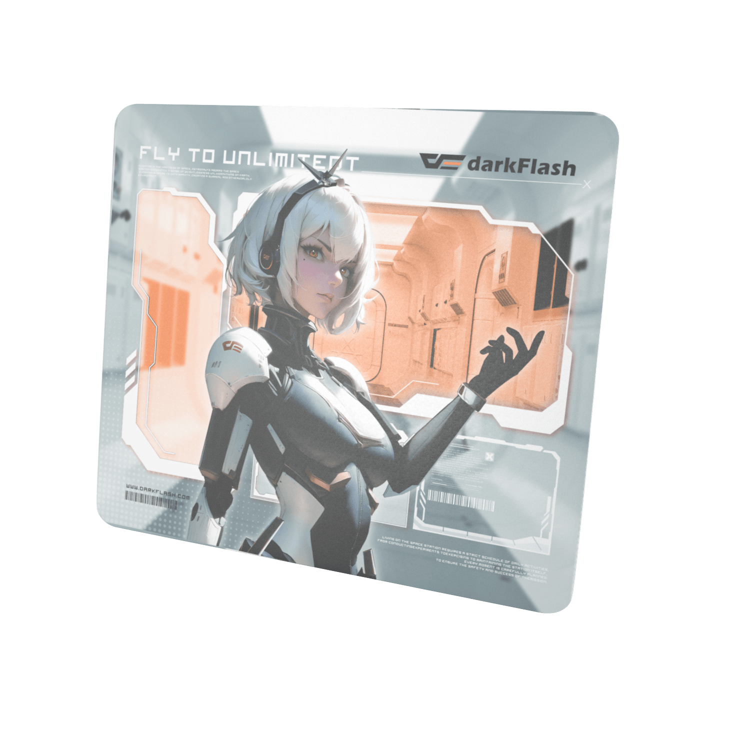 DMP350 Tempered Glass Mousepad
