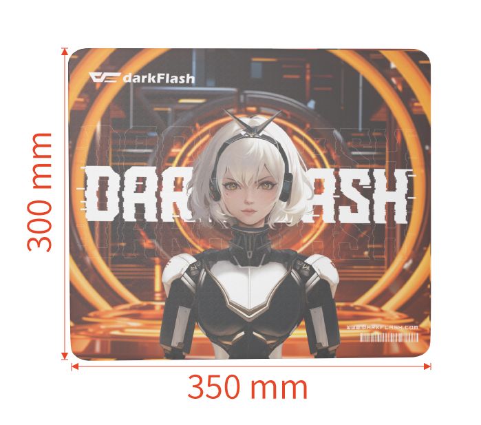 DMP350 Tempered Glass Mousepad