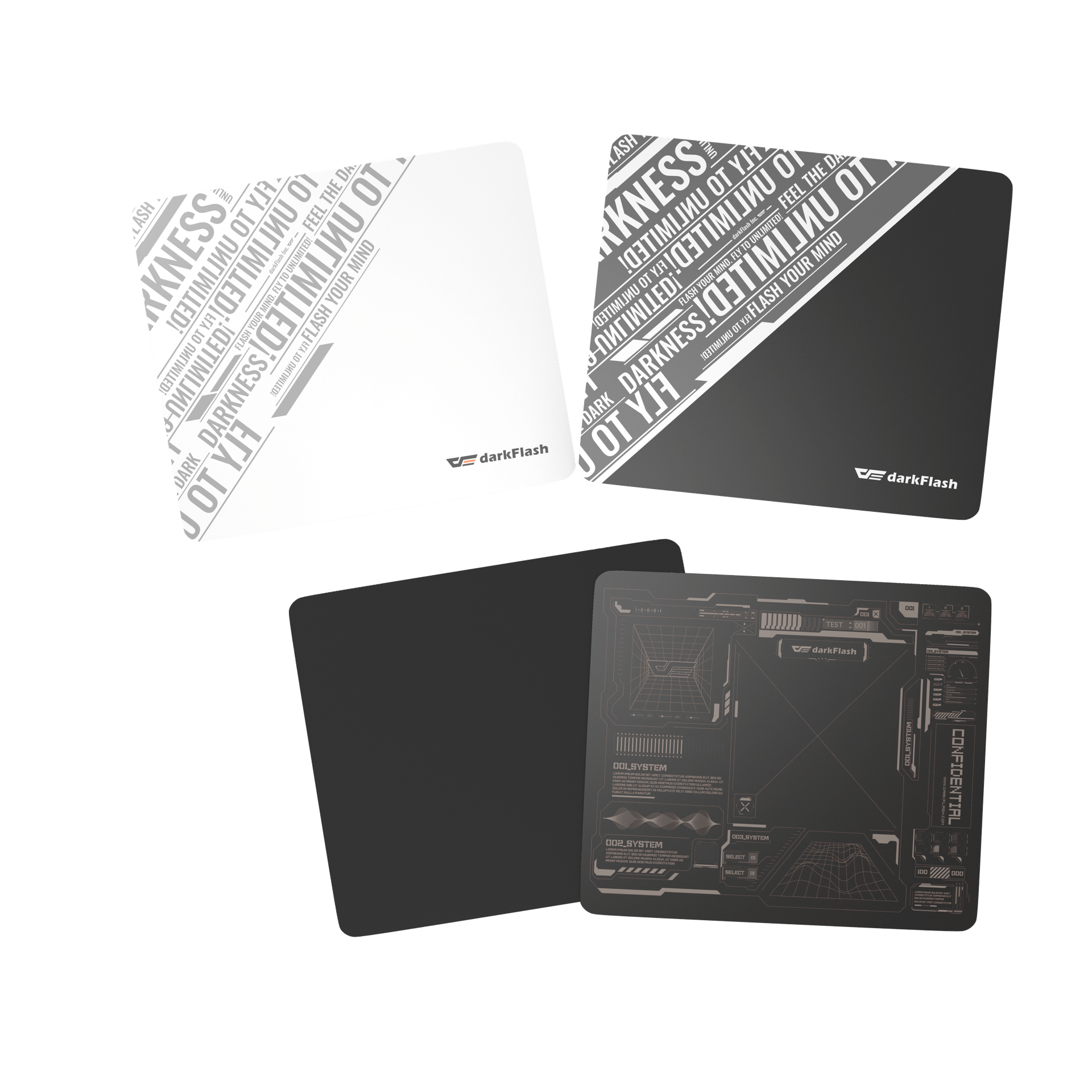 DMP300 Tempered Glass Mousepad