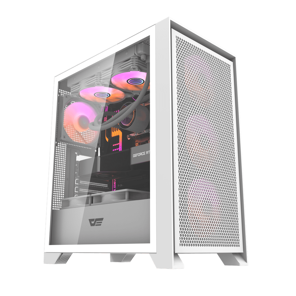 DRX70 Mesh White with 4*rgb fans