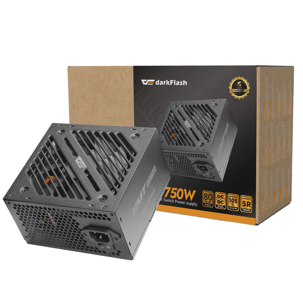 EMT 750W Bronze Non-modular Power Supply