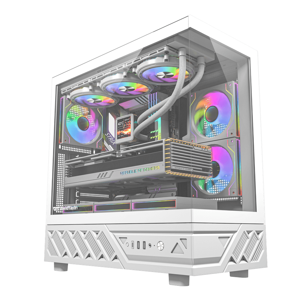 DS950 White with 6*argb fans