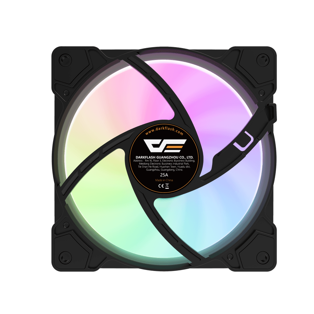 (C8) SINGLE ARGB PC COOLING FAN