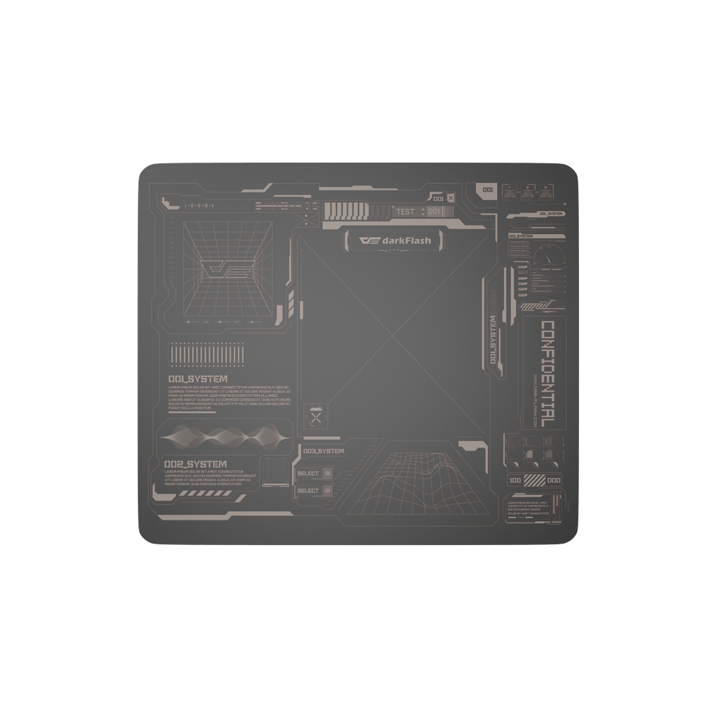 DMP300 Tempered Glass Mousepad