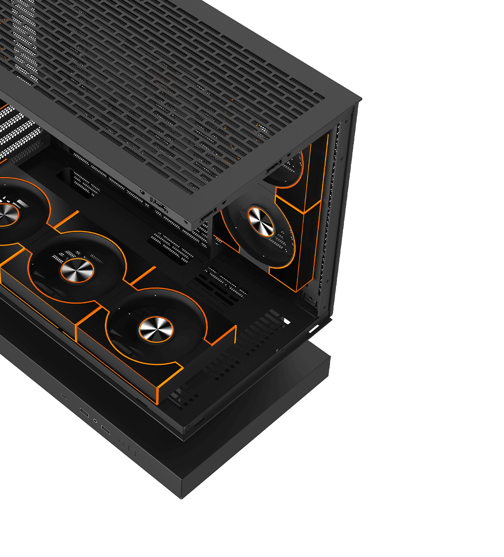 MORE SPACE. MORE REFINED AIRFLOW.